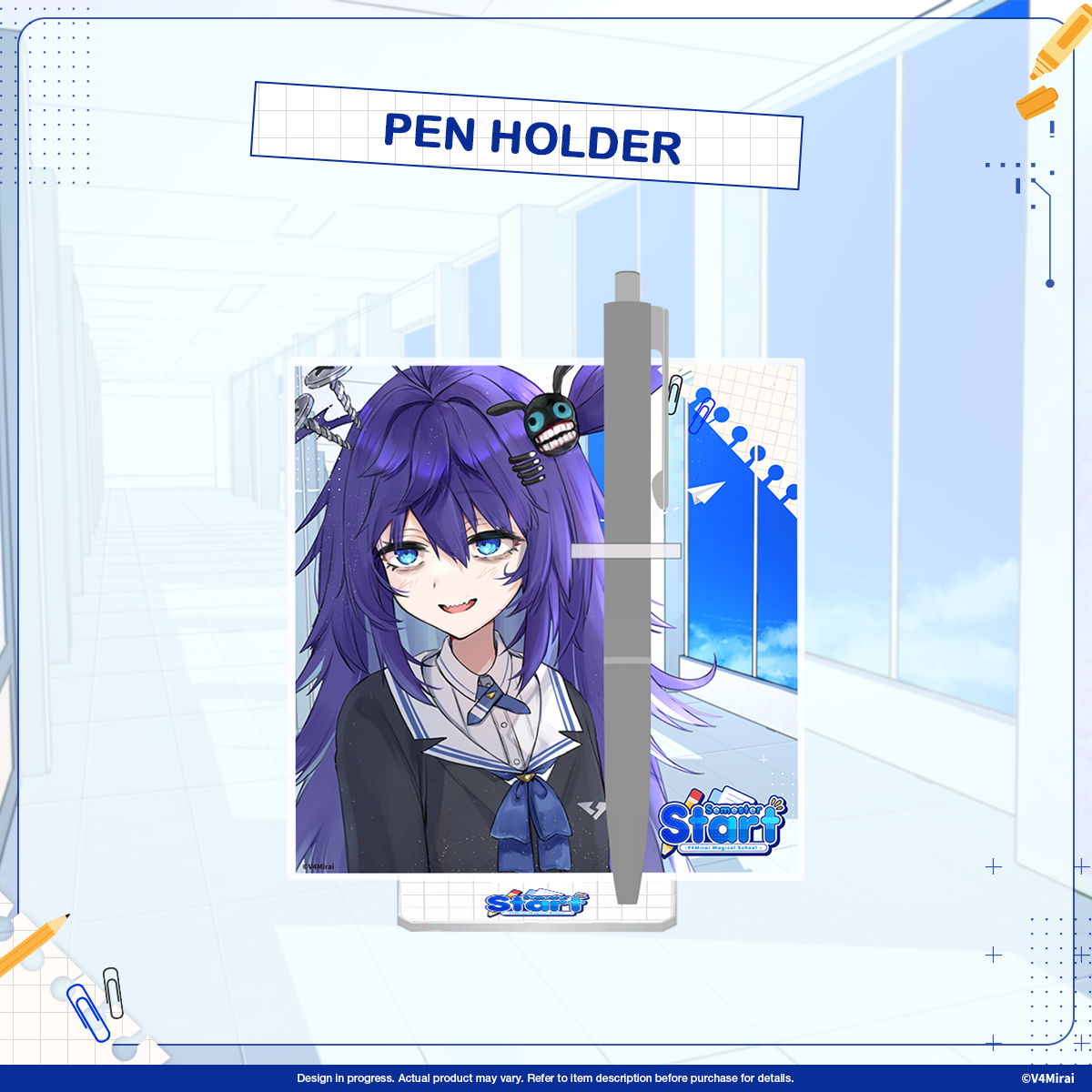 Pen Holder - V4Mirai Semester Start Merch 2025