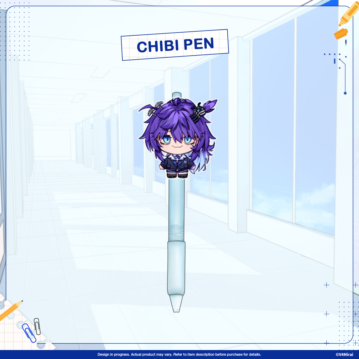 Chibi Pen - V4Mirai Semester Start Merch 2025