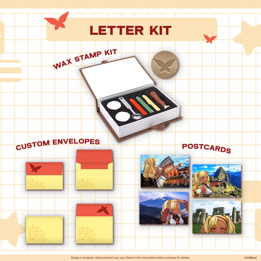 Serina Maiko Birthday Merch 2025 - Letter Kit