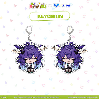 My Deer Friend Nokotan × V4Mirai Collab Merch - Keychain