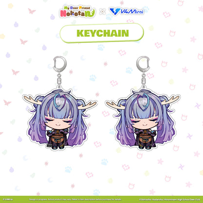 My Deer Friend Nokotan × V4Mirai Collab Merch - Keychain