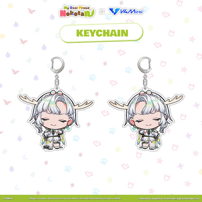 My Deer Friend Nokotan × V4Mirai Collab Merch - Keychain