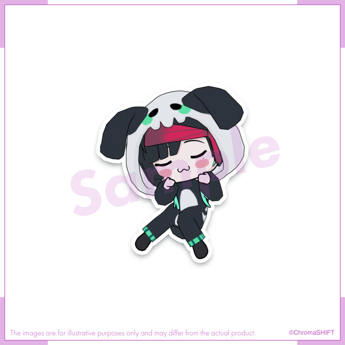 WILDFYRE 1st Anniversary Merch - Chibi Die-Cut Sticker