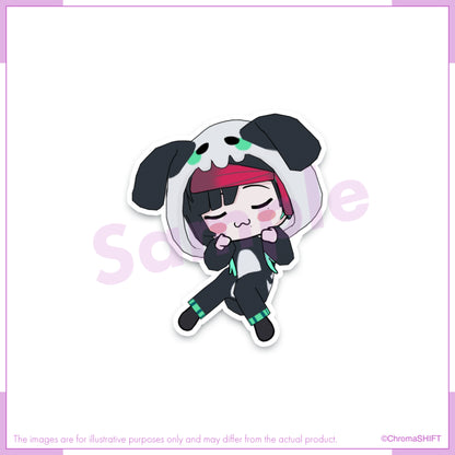 WILDFYRE 1st Anniversary Merch - Chibi Die-Cut Sticker