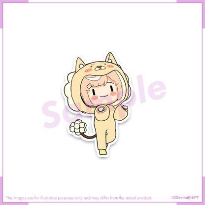 WILDFYRE 1st Anniversary Merch - Chibi Die-Cut Sticker