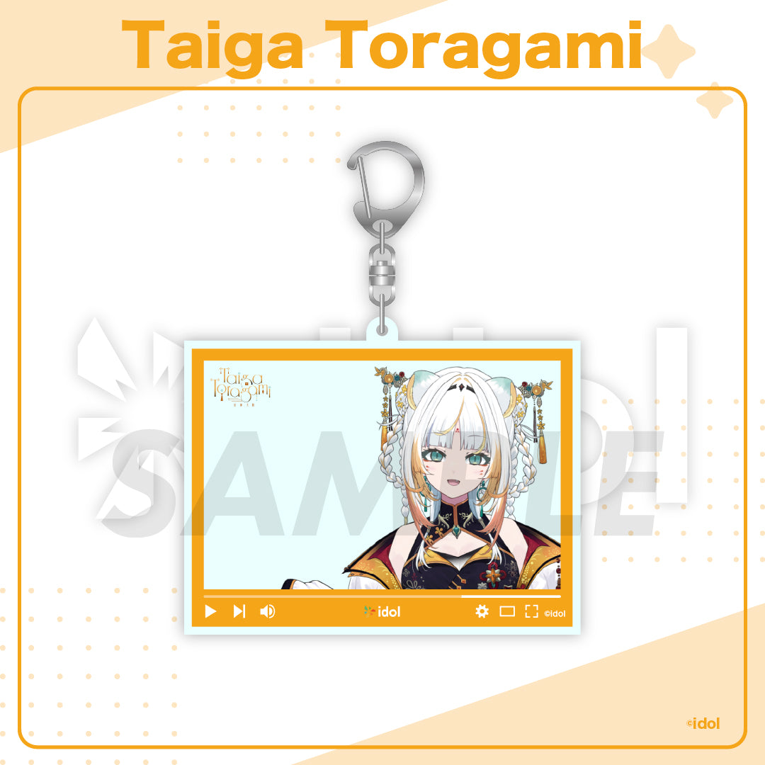 【Pre-order】idol Regular Collection - Stream-Style Acrylic Keychain