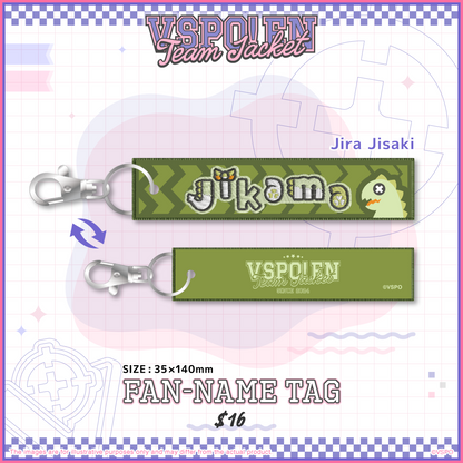 VSPO! EN Team Jacket Series - FAN-NAME TAG