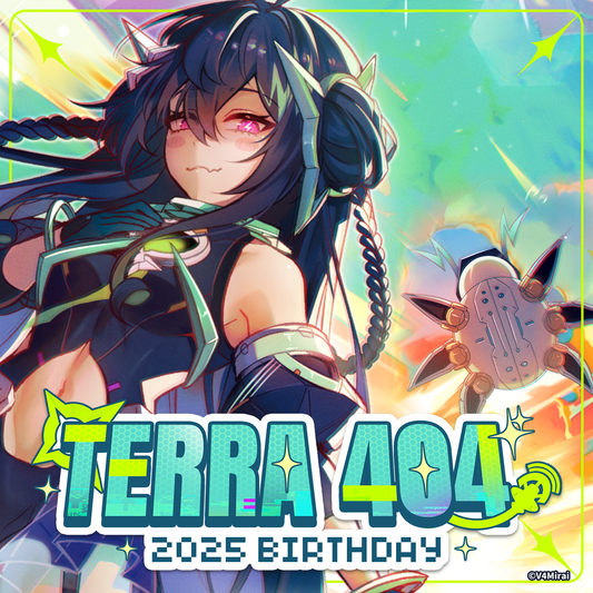 Terra 404 Birthday Merch 2025