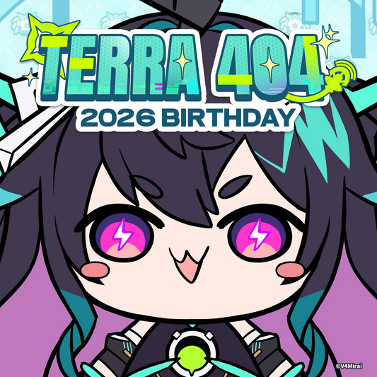 Terra 404 Birthday Merch 2026