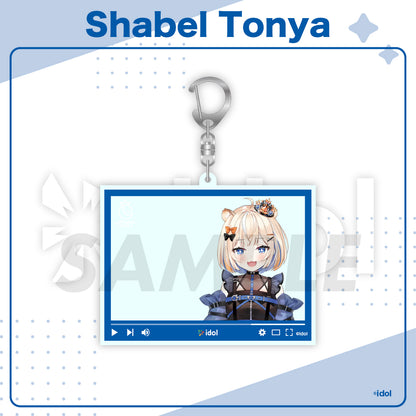 【Pre-order】idol Regular Collection - Stream-Style Acrylic Keychain