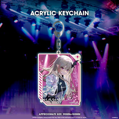 Acrylic Keychain "Kou Mariya" - V4Mirai 1st Year Anniversary Merch