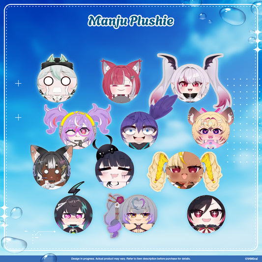 V4Mirai 2nd Anniversary Merch - Manjuu Plush