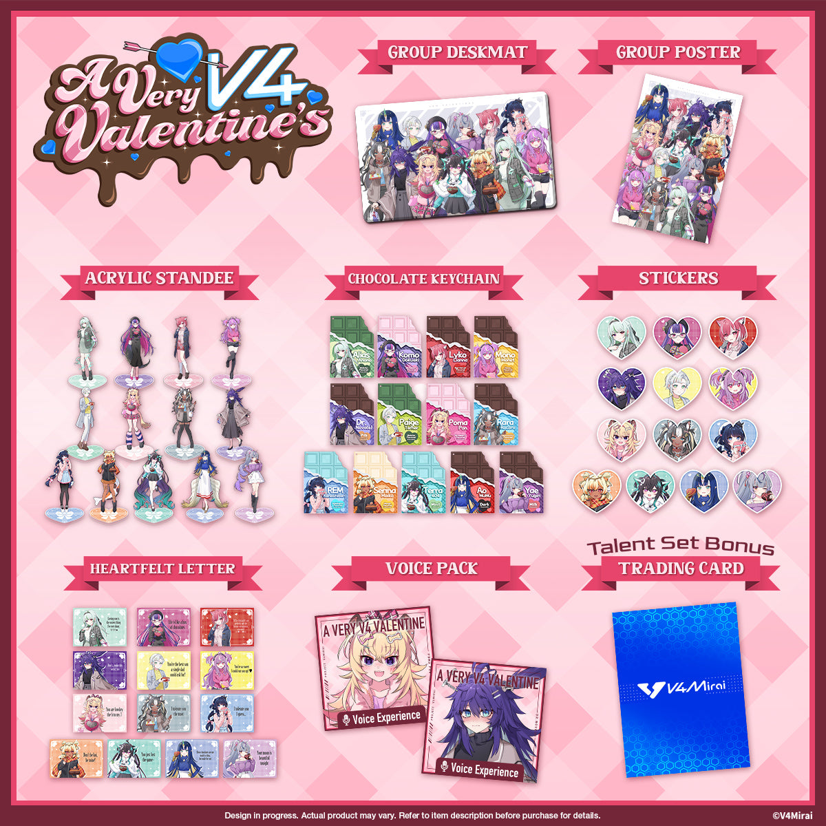 A Very V4 Valentines - Sticker