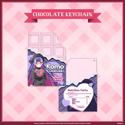 A Very V4 Valentines - Chocolate Keychain (not edible)