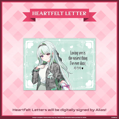 A Very V4 Valentines - Heartfelt Letter
