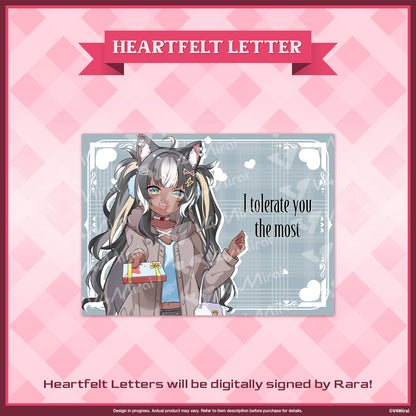 A Very V4 Valentines - Heartfelt Letter
