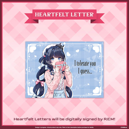A Very V4 Valentines - Heartfelt Letter