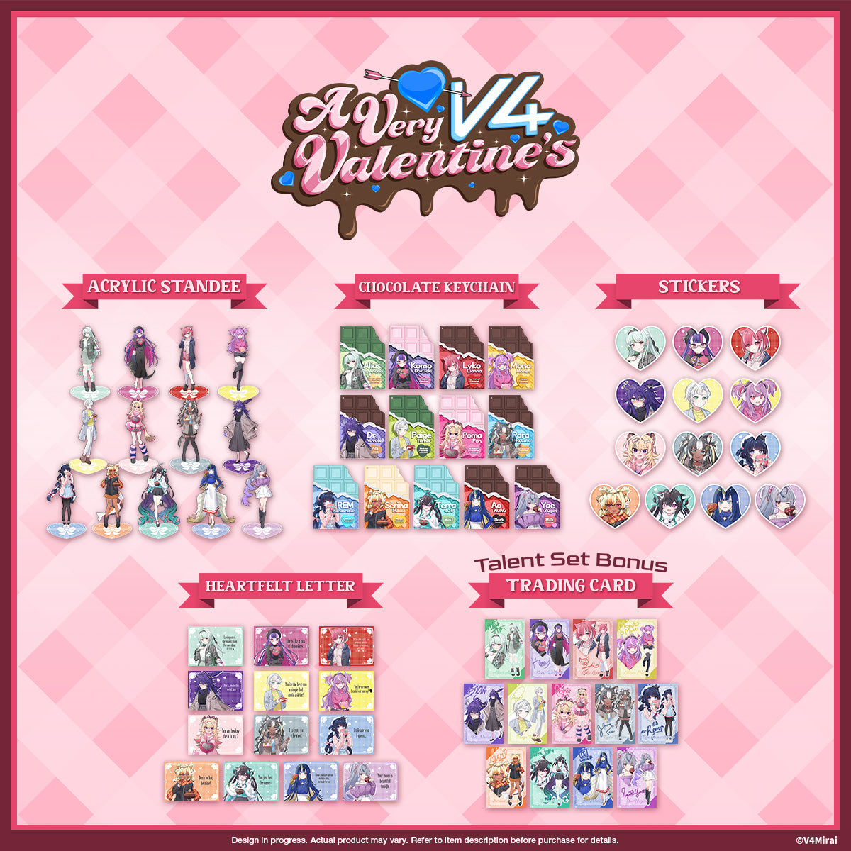 A Very V4 Valentines - Talent Set