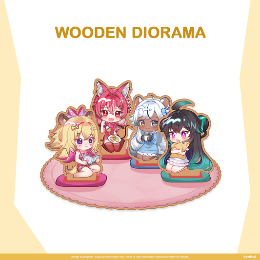 Voltail 2nd Anniversary Merch - Wooden Diorama
