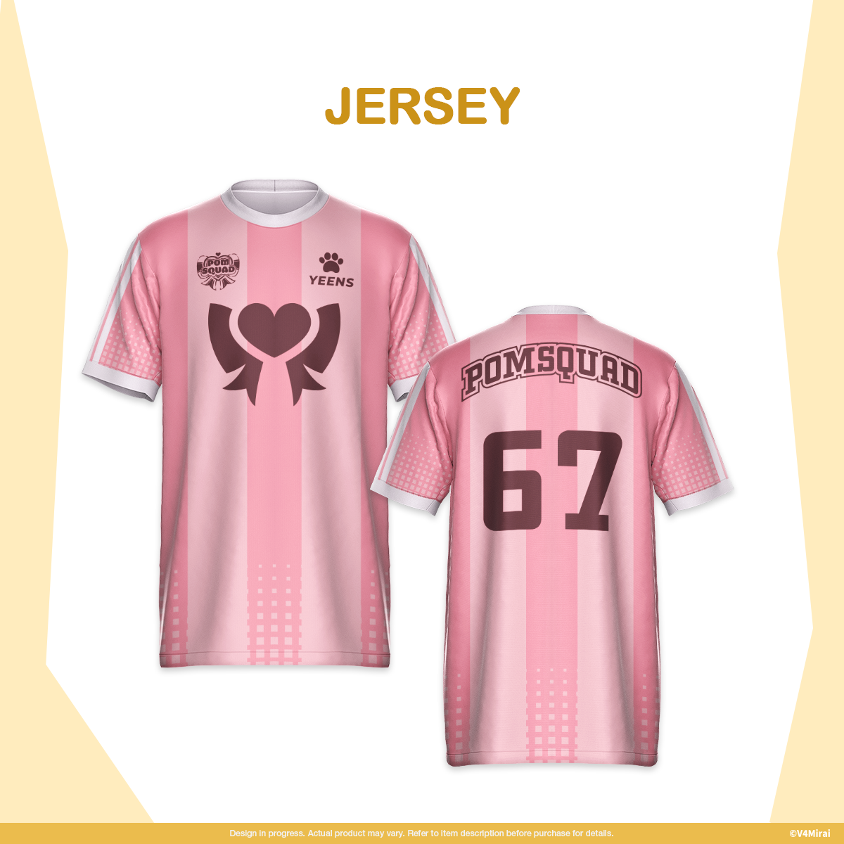 Voltail 2nd Anniversary Merch - Poma's Jersey