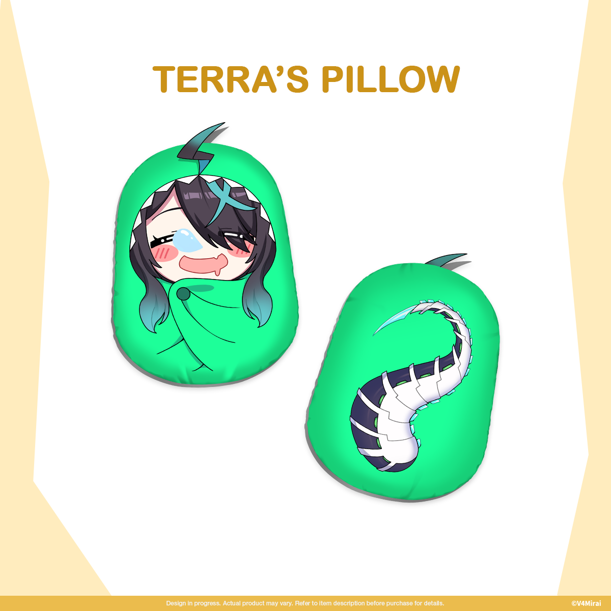 Voltail 2nd Anniversary Merch - Terra's Pillow