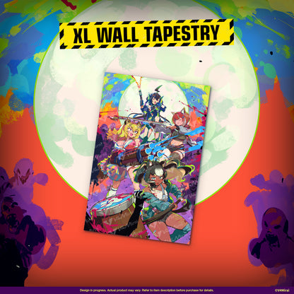 Voltail 1st Anniversary Merch - Group XL Wall Tapestry