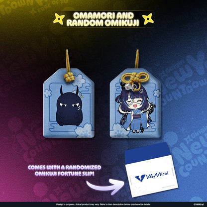 V4Mirai 2026 New Year Blessings Merch - Omamori and random Omikuji