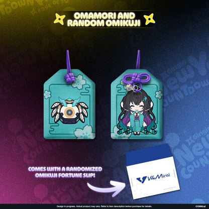 V4Mirai 2026 New Year Blessings Merch - Omamori and random Omikuji