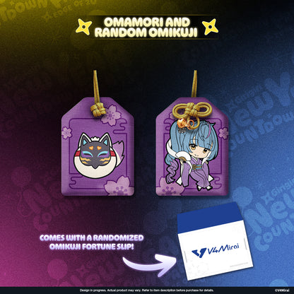 V4Mirai 2026 New Year Blessings Merch - Omamori and random Omikuji