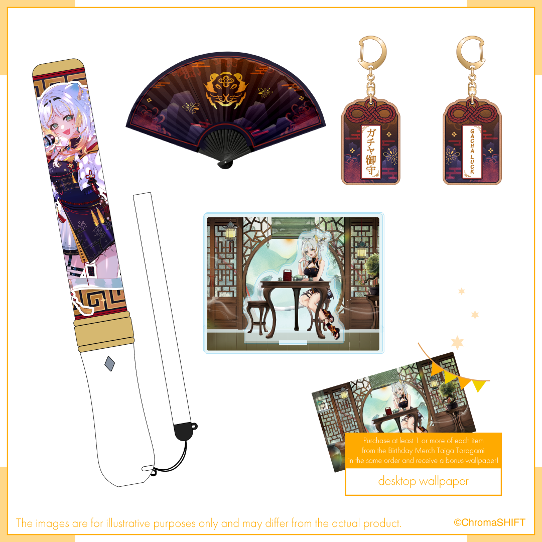 Taiga Toragami Birthday Merch 2025 - Acrylic Diorama