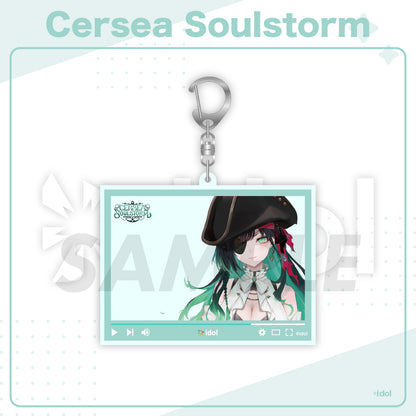 【Pre-order】idol Regular Collection - Stream-Style Acrylic Keychain