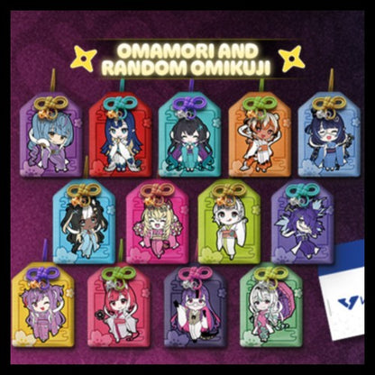 V4Mirai 2026 New Year Blessings Merch - Omamori and random Omikuji