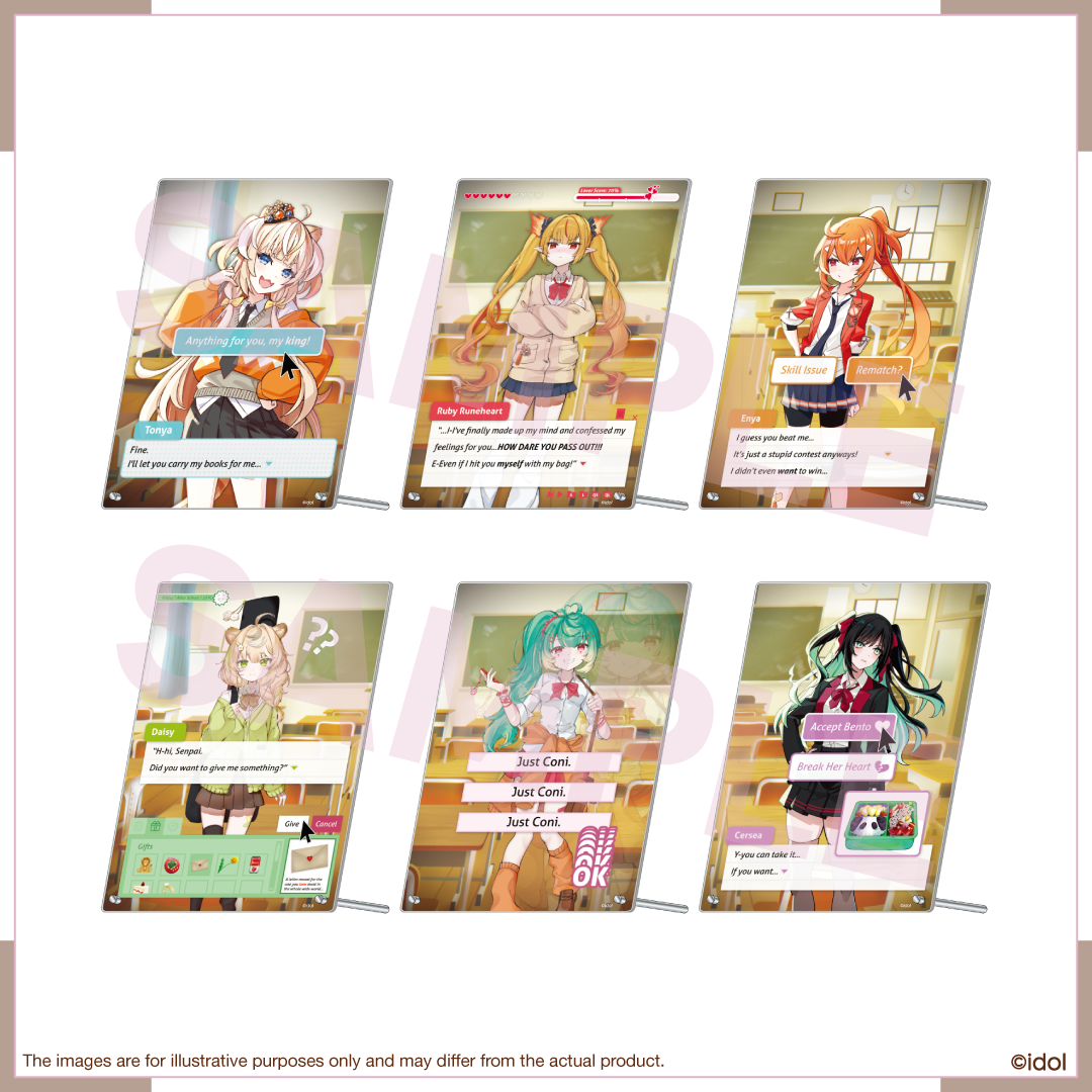 【Who's your ideal idol?】In-Game Acrylic Panel