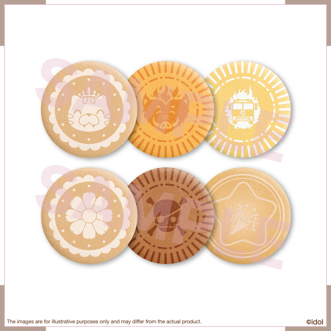 【Who's your ideal idol?】Cookie Plush Badge