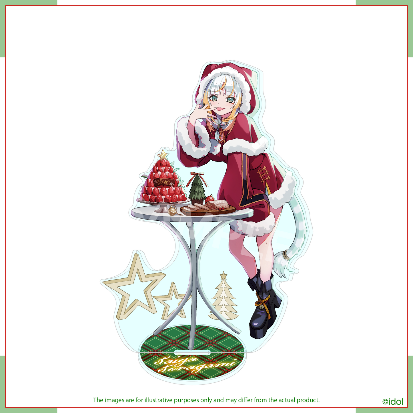 【idol Christmas Gifts 2024】 Stand de acrílico grande