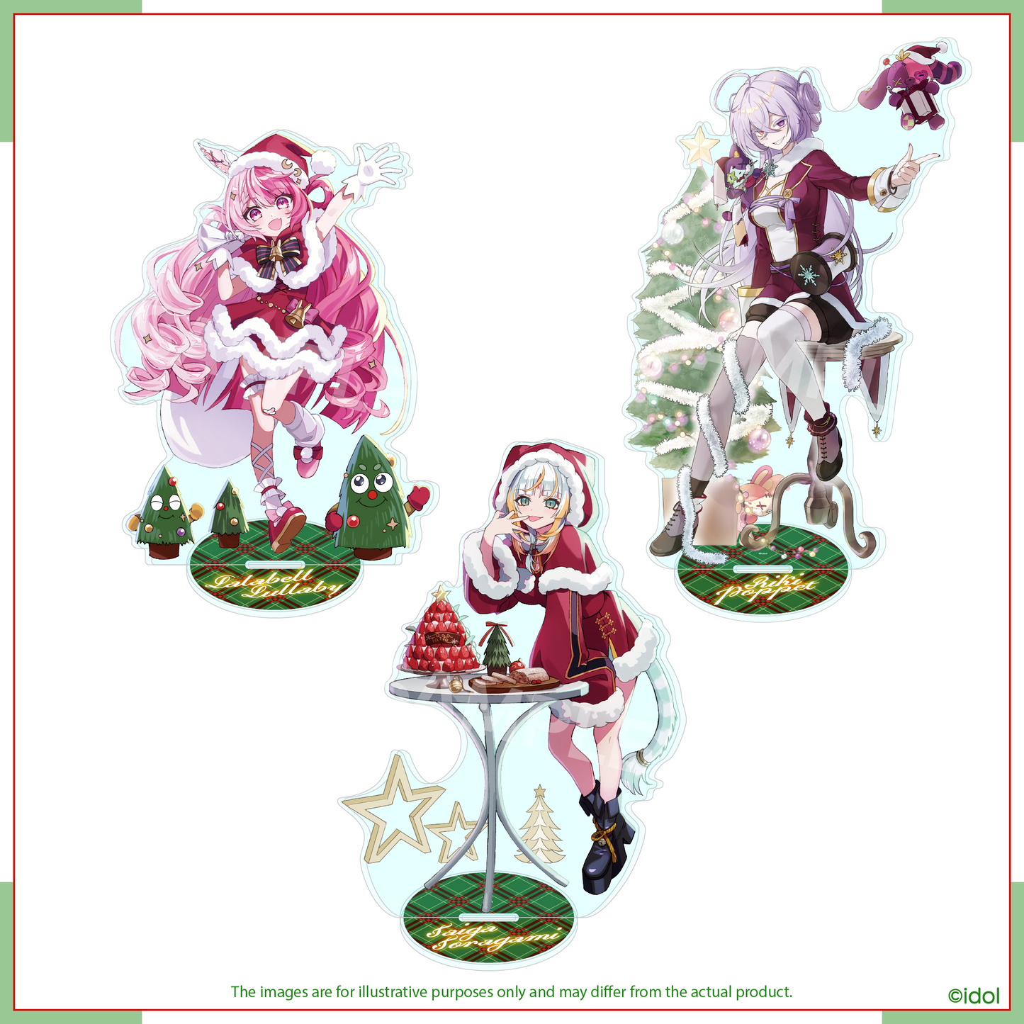 【idol Christmas Gifts 2024】 Stand de acrílico grande