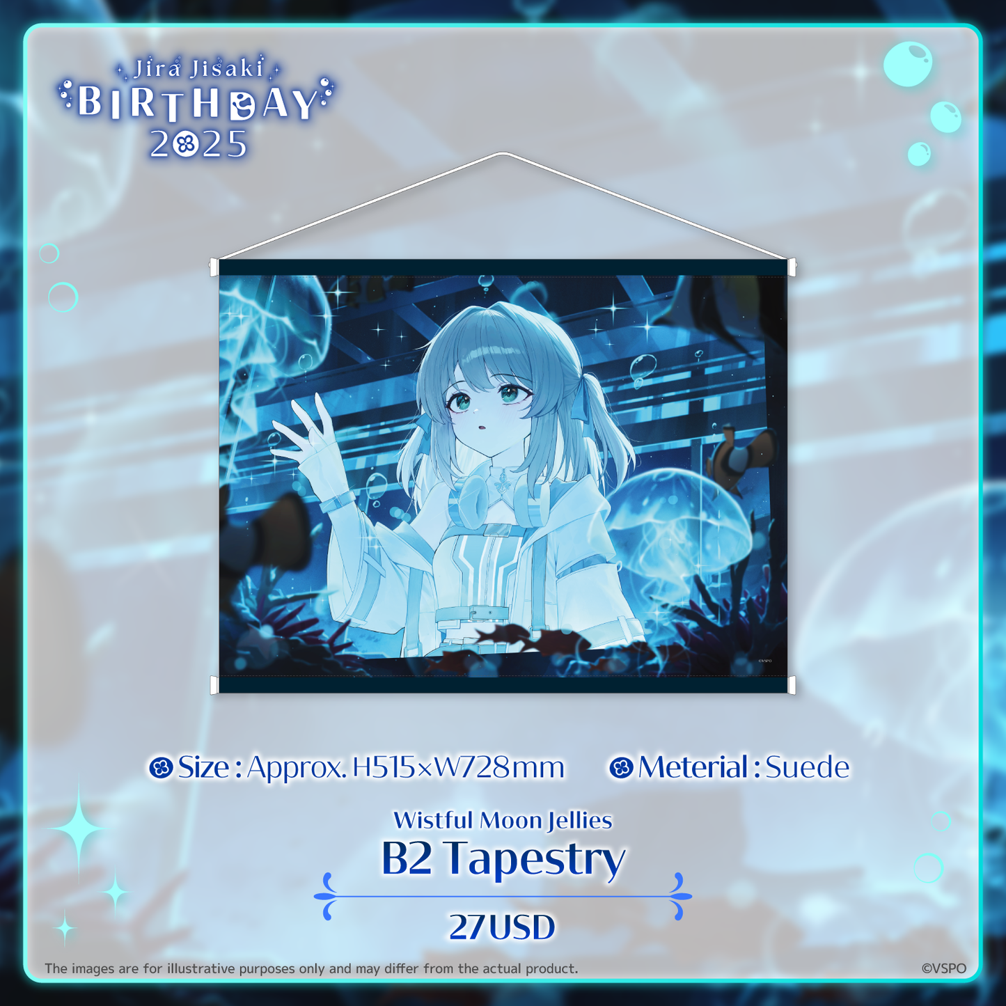 Jira Jisaki Birthday Merch 2025