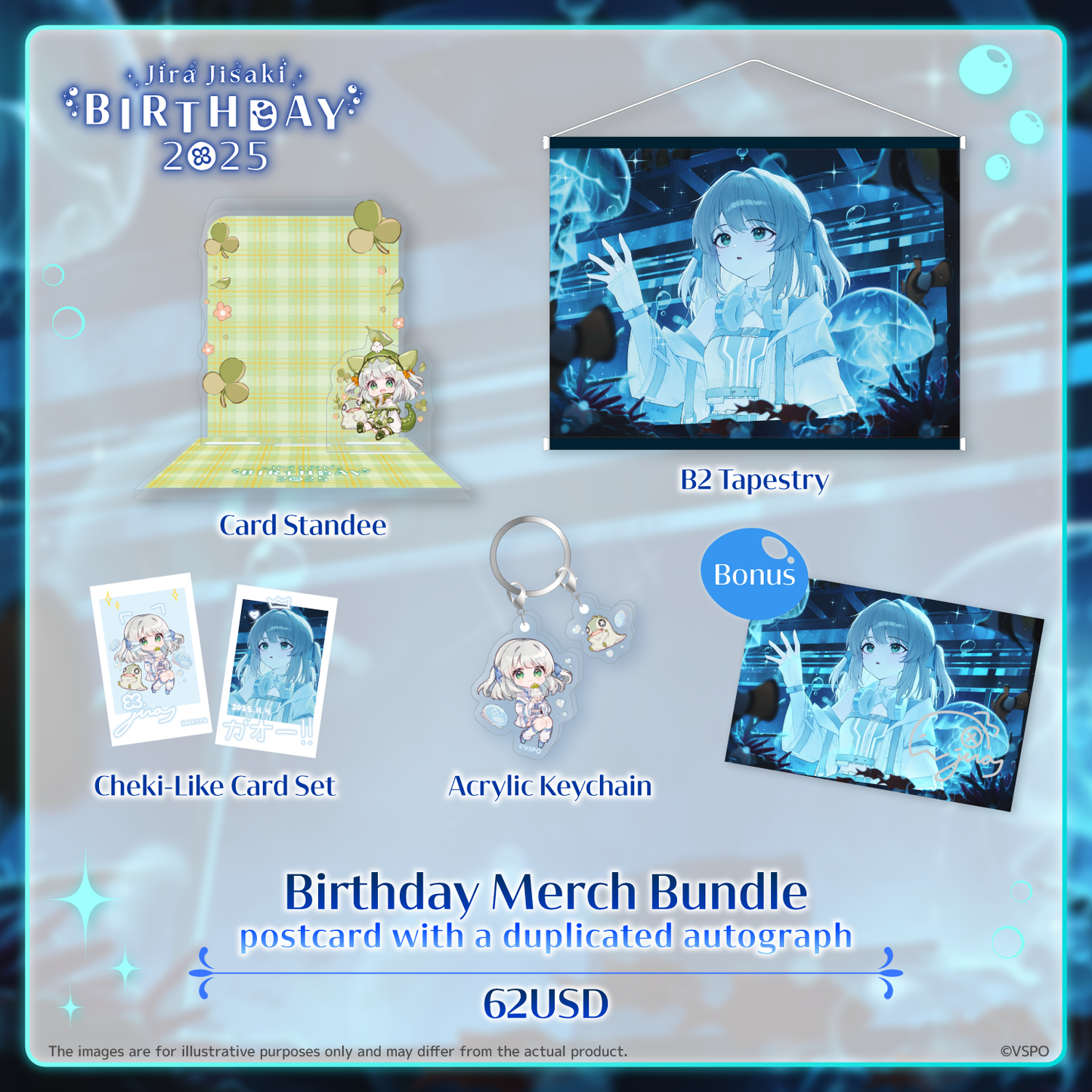 Jira Jisaki Birthday Merch 2025