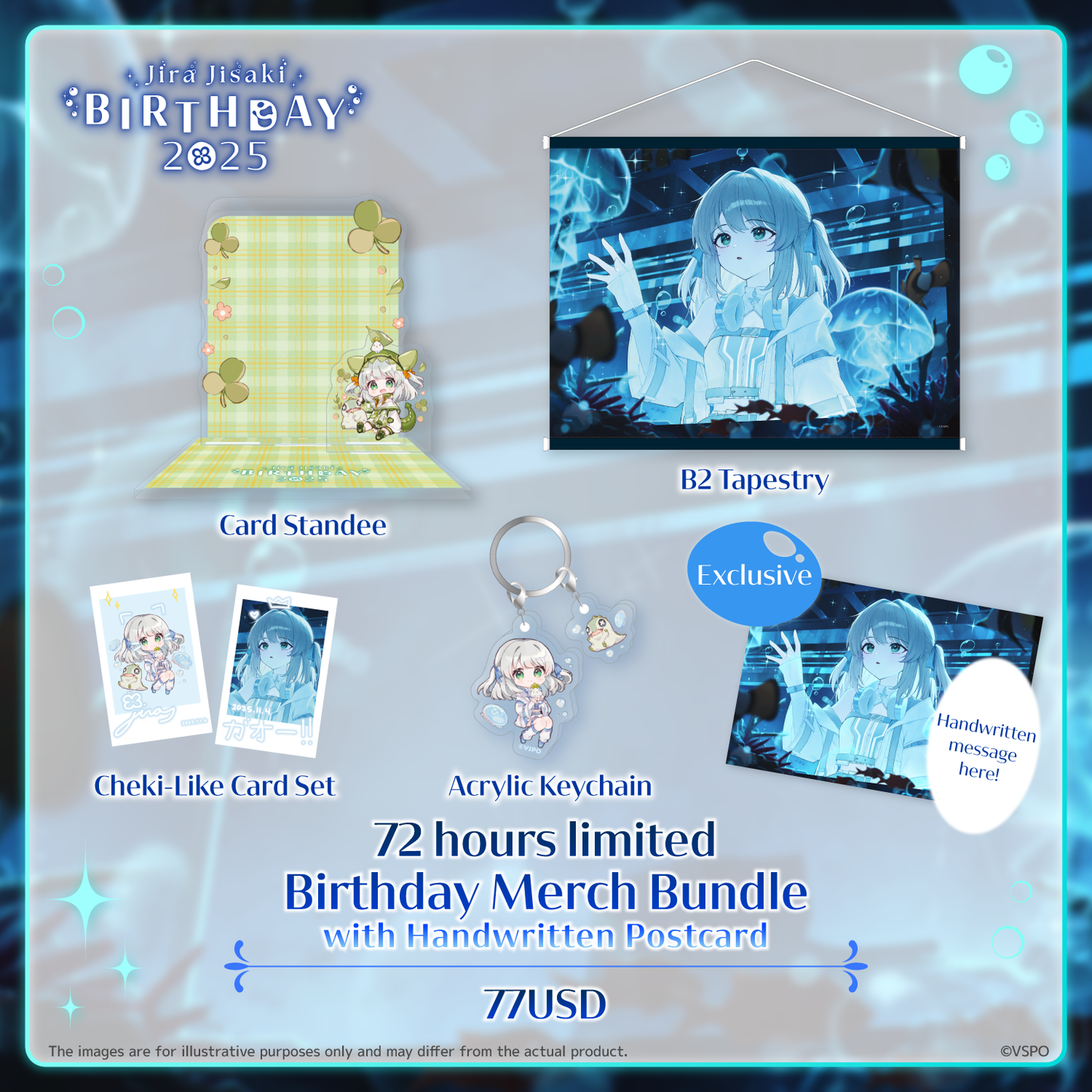 Jira Jisaki Birthday Merch 2025