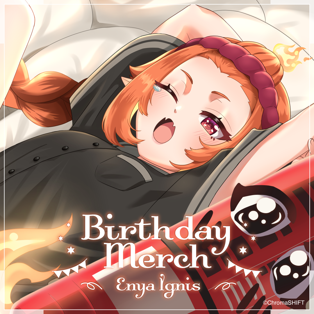 Enya Ignis Birthday Merch 2025 - Fire Extinguisher Plush