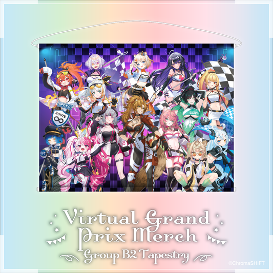 Virtual Grand Prix Merch - Group B2 Tapestry