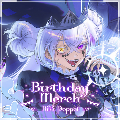 Riki Poppet  Birthday Merch 2026