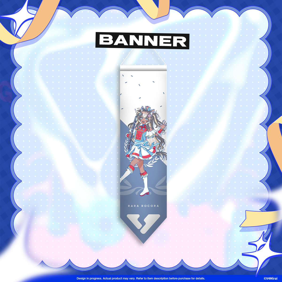V4Mirai 3rd Anniversary Merch - Banner