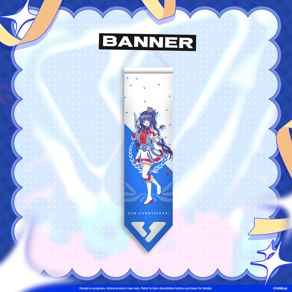 V4Mirai 3rd Anniversary Merch - Banner