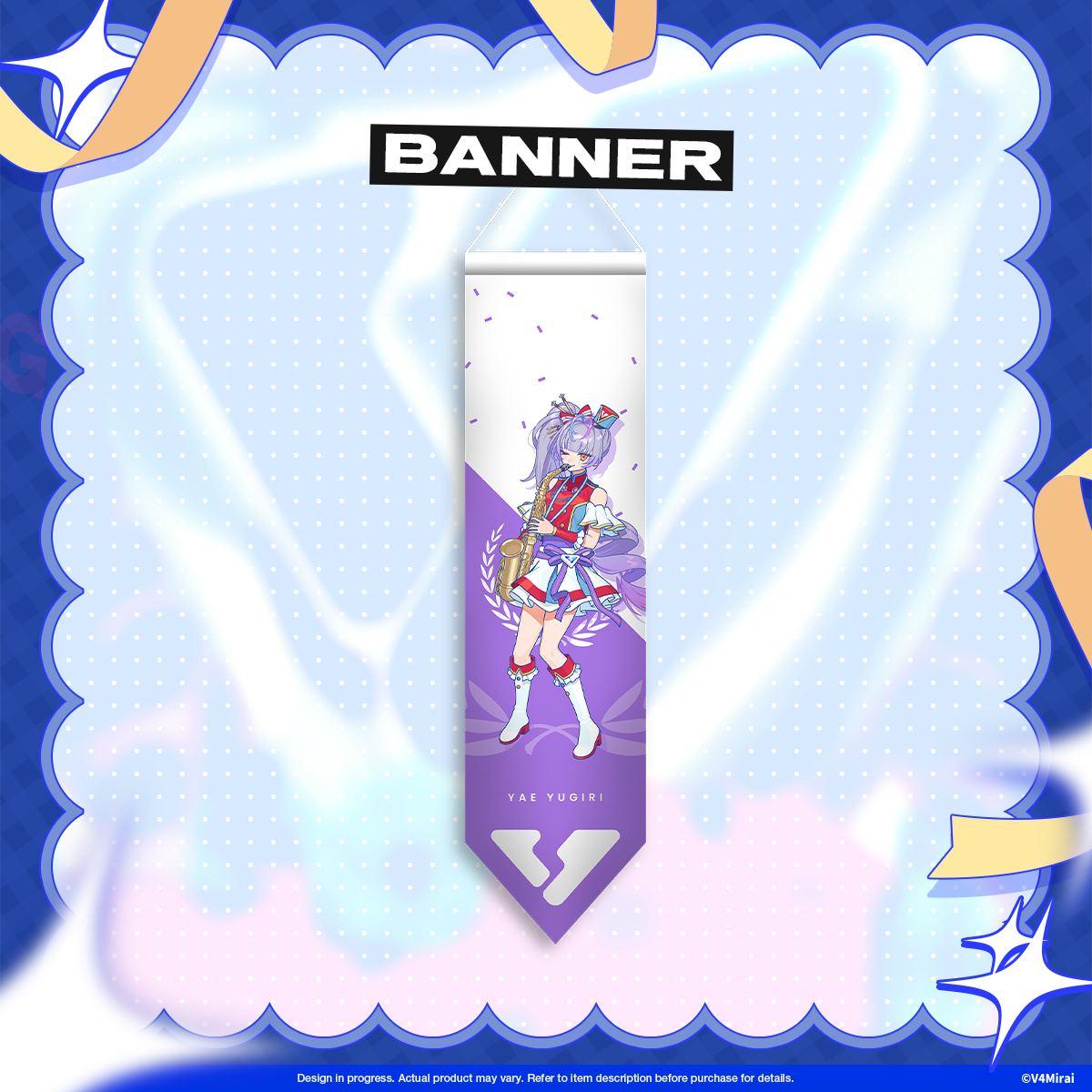 V4Mirai 3rd Anniversary Merch - Banner