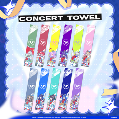 V4Mirai 3rd Anniversary Merch - Concert Towel