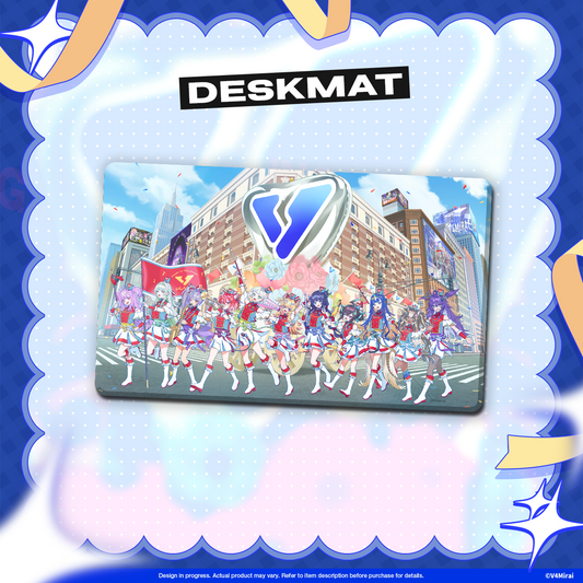 V4Mirai 3rd Anniversary Merch - Group Deskmat