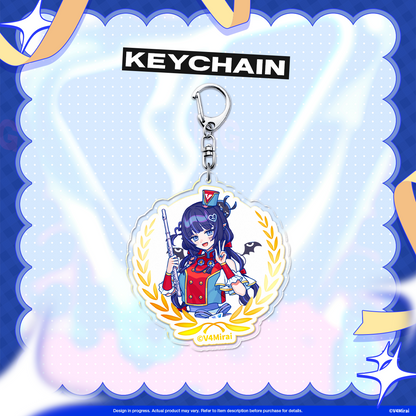 V4Mirai 3rd Anniversary Merch - Acrylic Keychain
