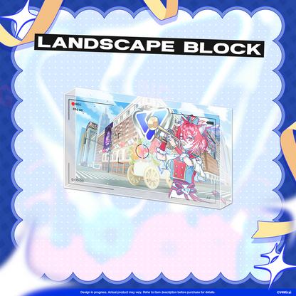 V4Mirai 3rd Anniversary Merch - Landscape Block