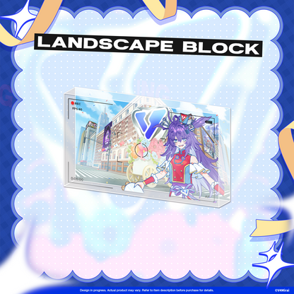 V4Mirai 3rd Anniversary Merch - Landscape Block